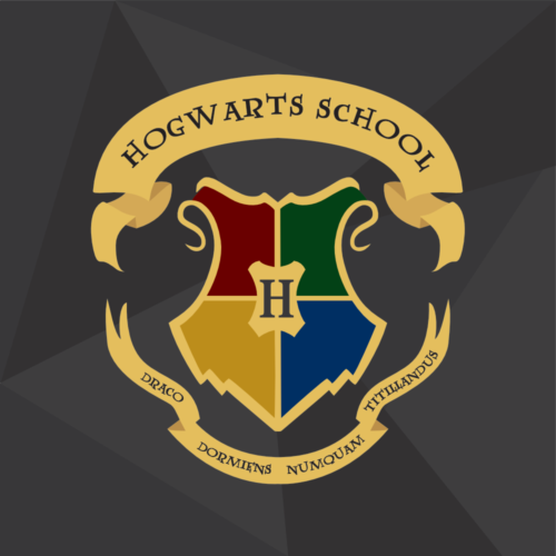 Hogwarts Crest Art Print