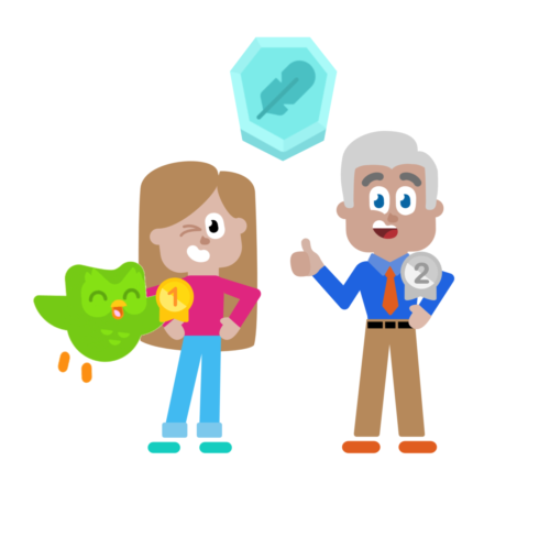 Duolingo Battle Avatars
