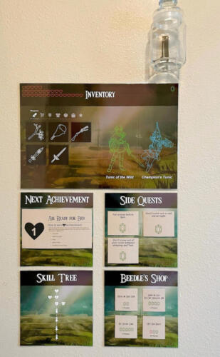 Zelda Style Behavior Chart